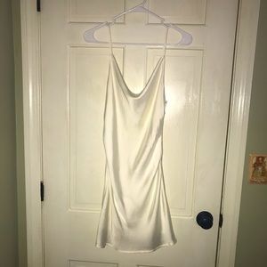 Altar’d state, size xs, white satin
